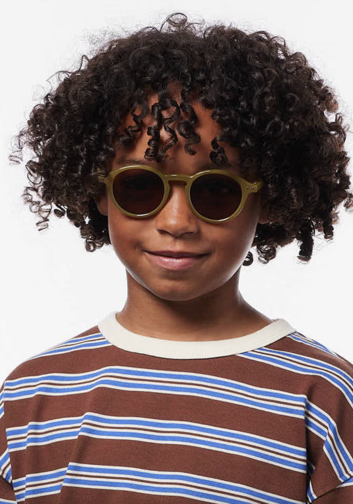 IZIPIZI KIDS 3/5 #d Olive | Brown Glasses