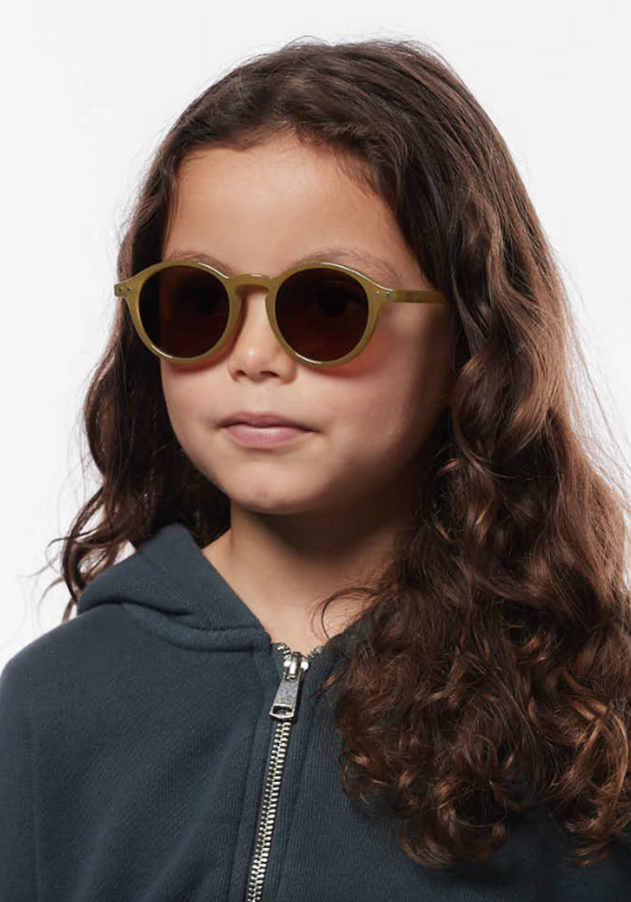 IZIPIZI KIDS 3/5 #d Olive | Brown Glasses