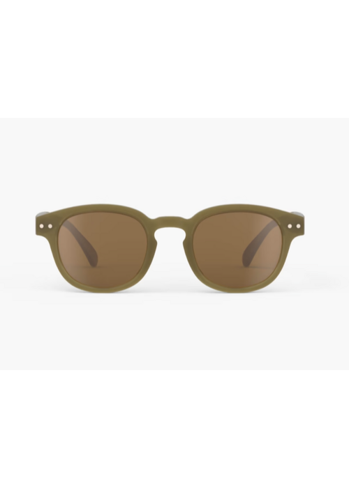 IZIPIZI IZIPIZI KIDS 3/5 #c Olive | Brown Glasses