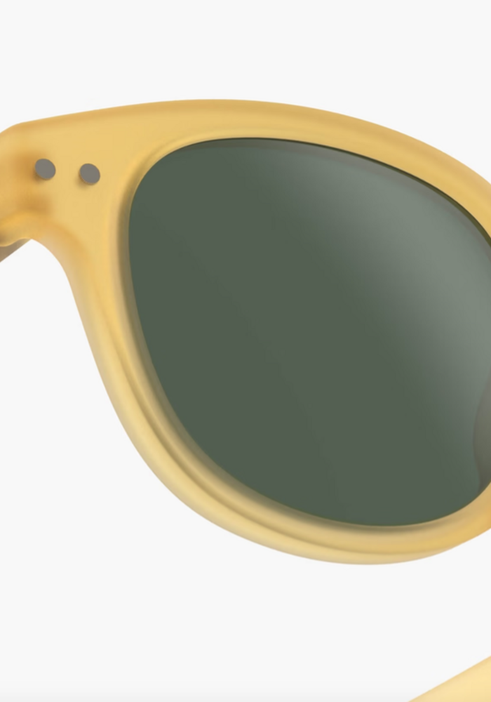 IZIPIZI KIDS 3/5 #c Yellow Honey | Green Glasses