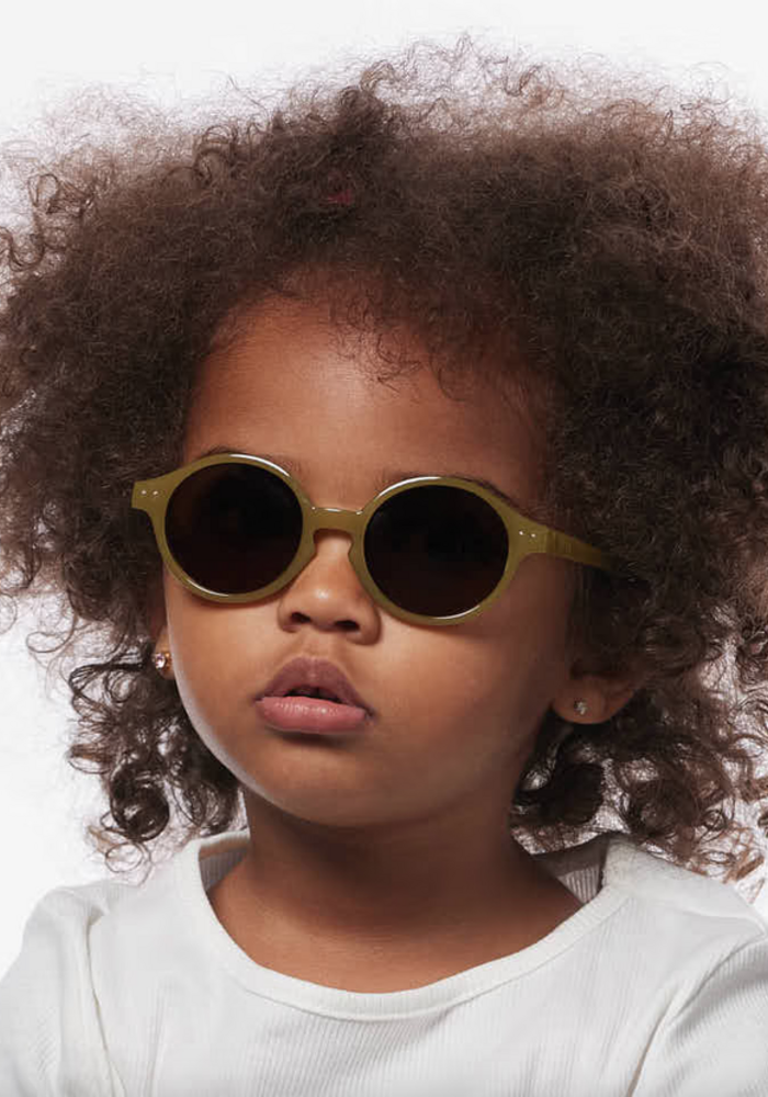 IZIPIZI BABY 0/3 #d Glossy Khaki | Brown glass