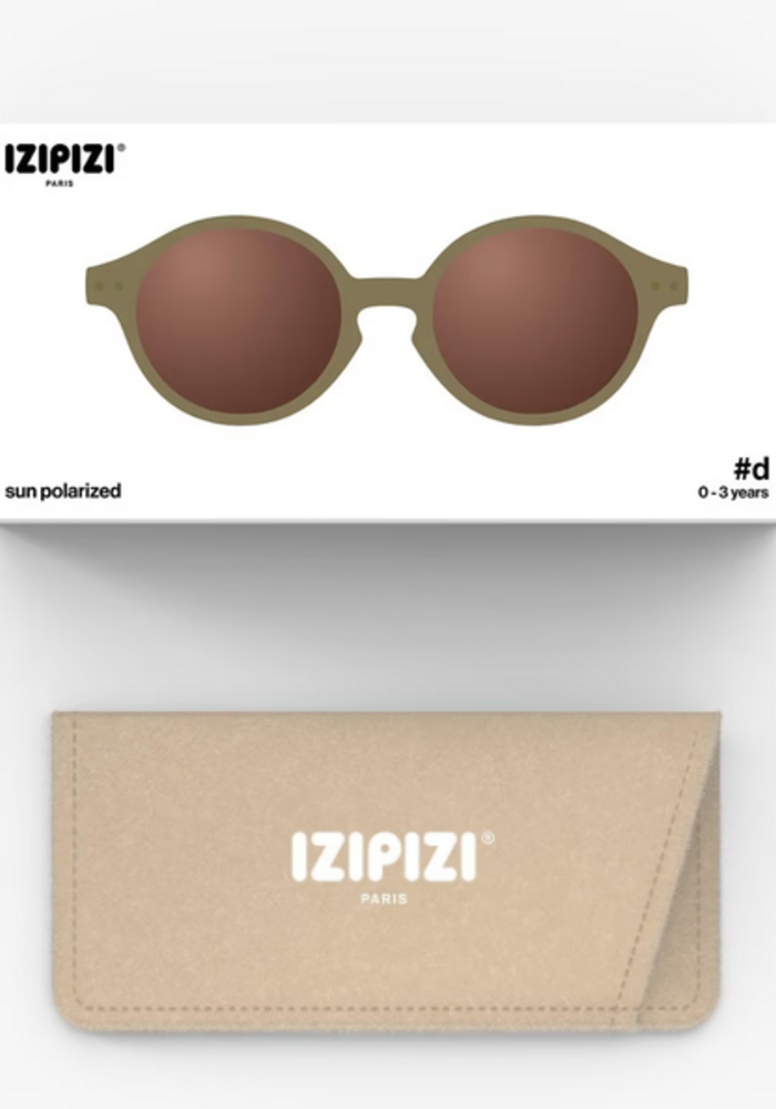 IZIPIZI BABY 0/3 #d Glossy Khaki | Brown glass