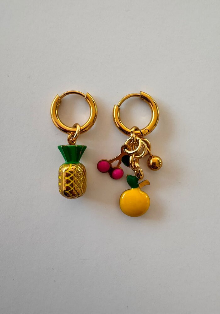 ByMelo Oorbellen fruit