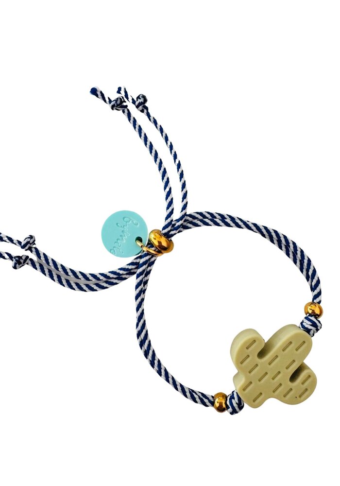 ByMelo Armbandje Cactus groen