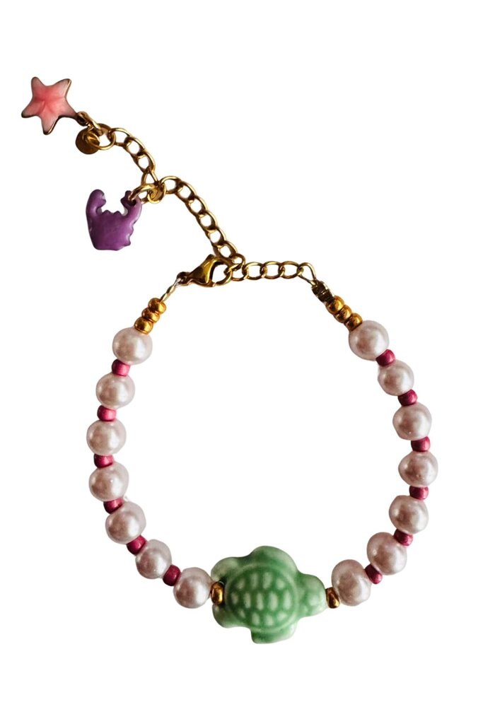 ByMelo Armbandje Schildpad