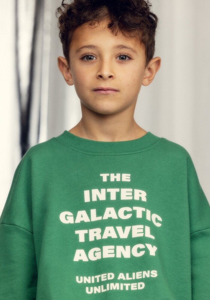 Mini Rodini Travel agency sp sweatshirt Green