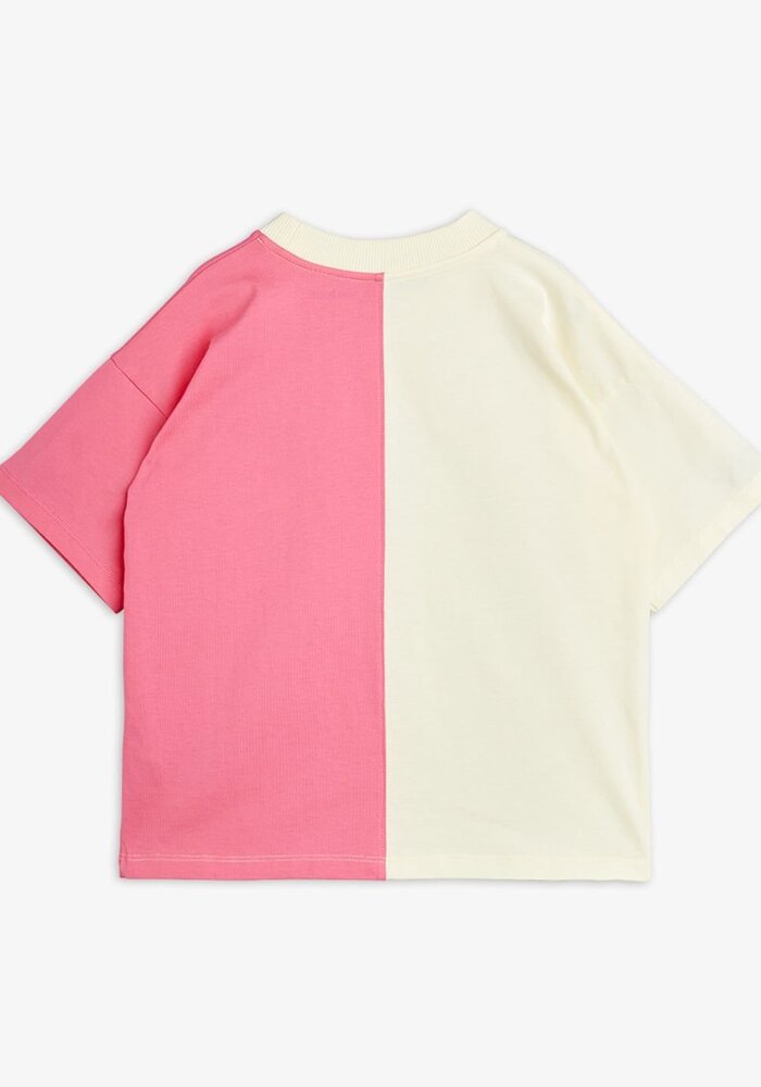 Mini Rodini Travel agency split color sp ss tee Multi