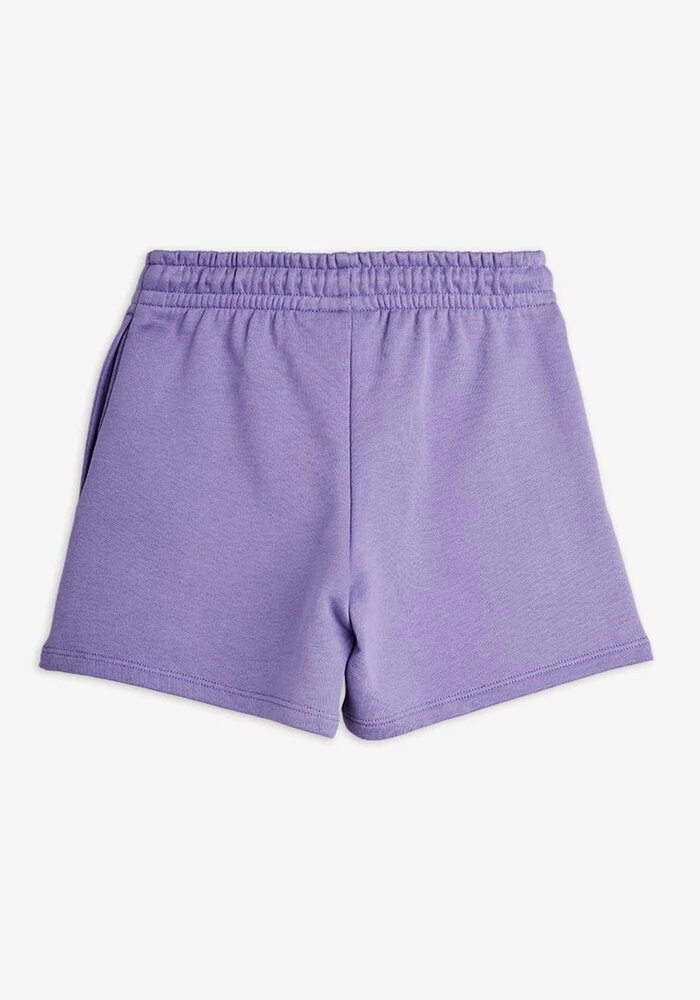 Mini Rodini Football emb sweatshorts Purple