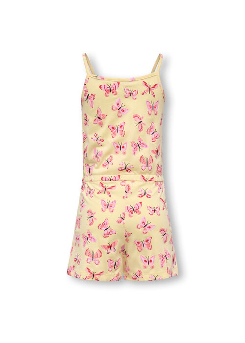 Only Kids Only Kids KMGCALLY SL STRAP PLAYSUIT JRS Sunlight Papillon