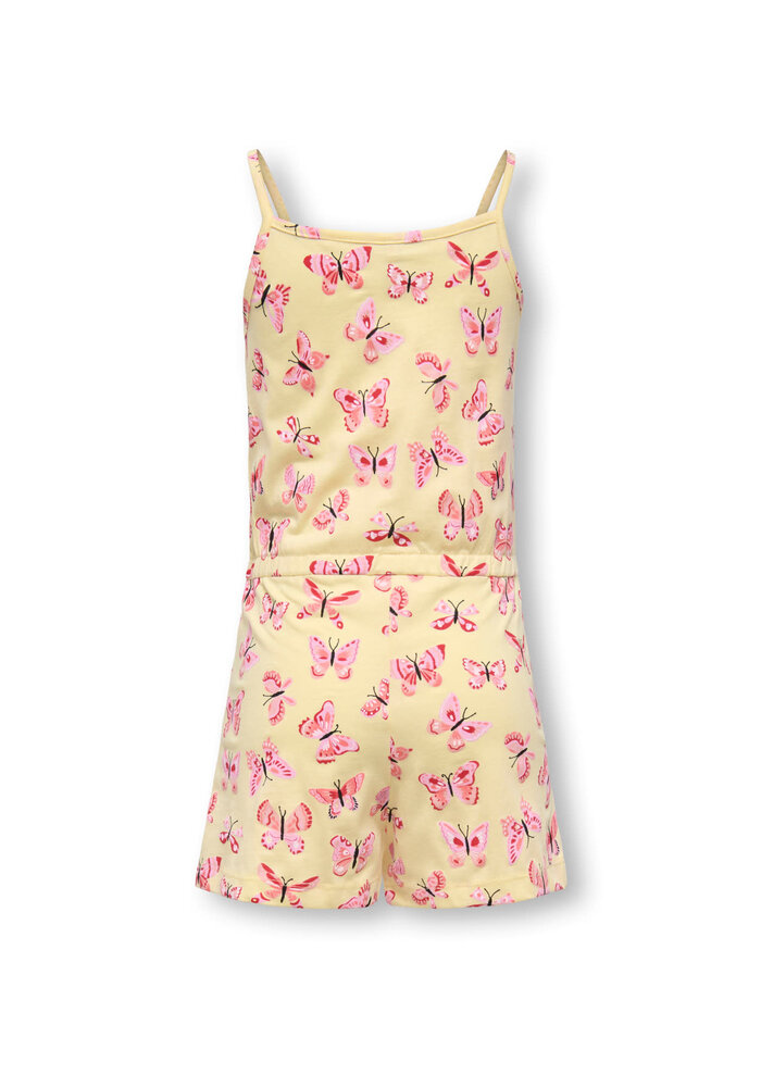 Only Kids KMGCALLY SL STRAP PLAYSUIT JRS Sunlight Papillon