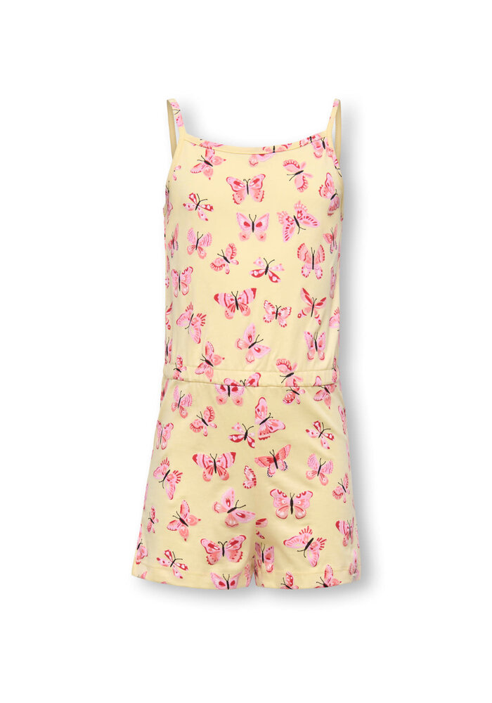 Only Kids KMGCALLY SL STRAP PLAYSUIT JRS Sunlight Papillon