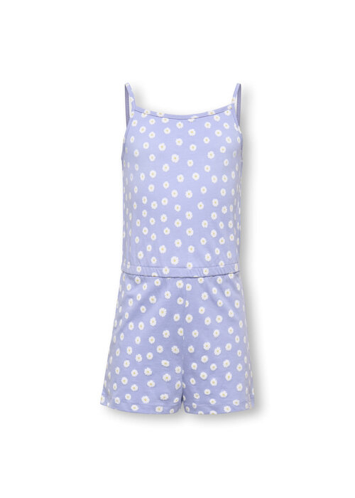 Only Kids Only Kids KMGCALLY SL STRAP PLAYSUIT JRS Sweet Lavender Daisy