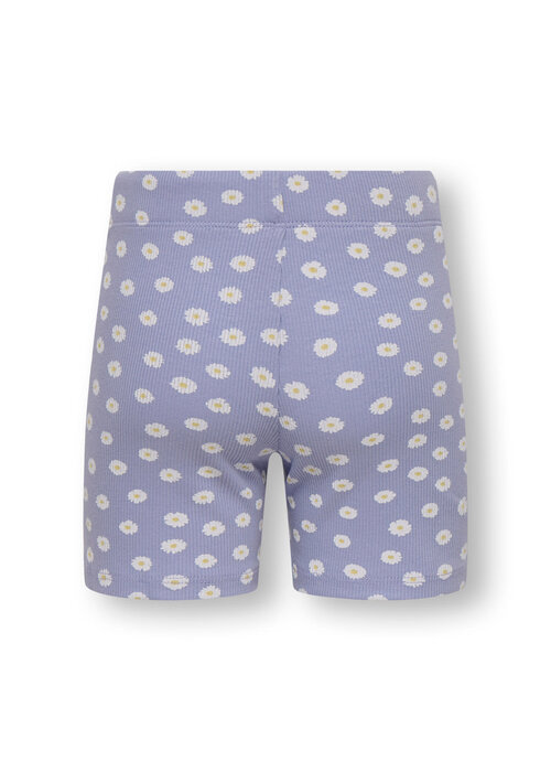 Only Kids Only Kids KMGTRINNY AOP BIKER SHORTS JRS Sweet Lavender Daisy