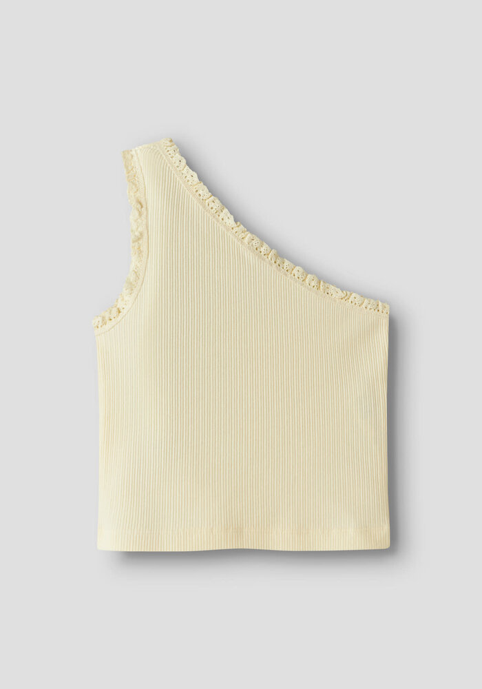 name it NKFJABINA ONESHOULDER SHORT TOP Pear Sorbet