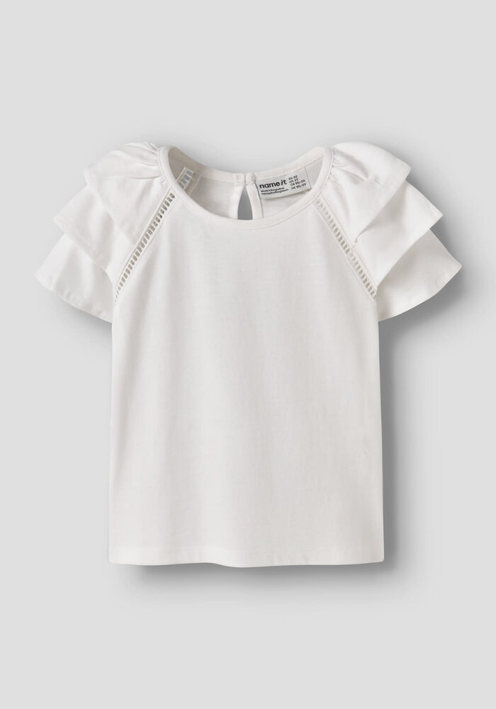 name it NMFHUDA SS TOP Bright White