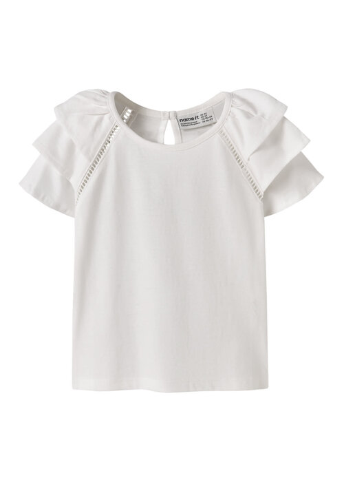 Name it name it NMFHUDA SS TOP Bright White