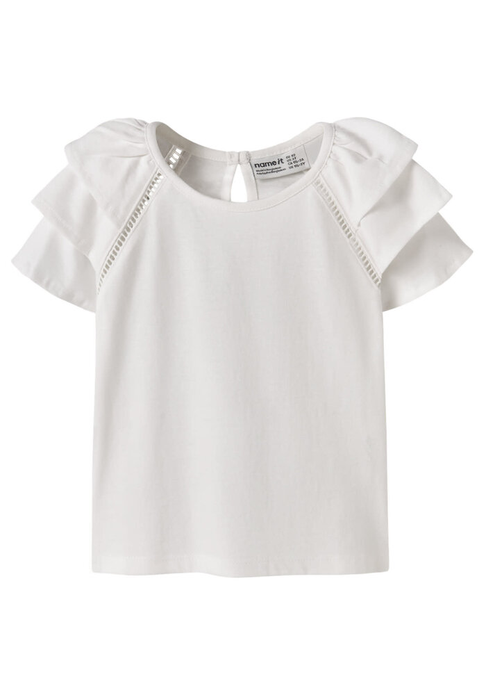 name it NMFHUDA SS TOP Bright White