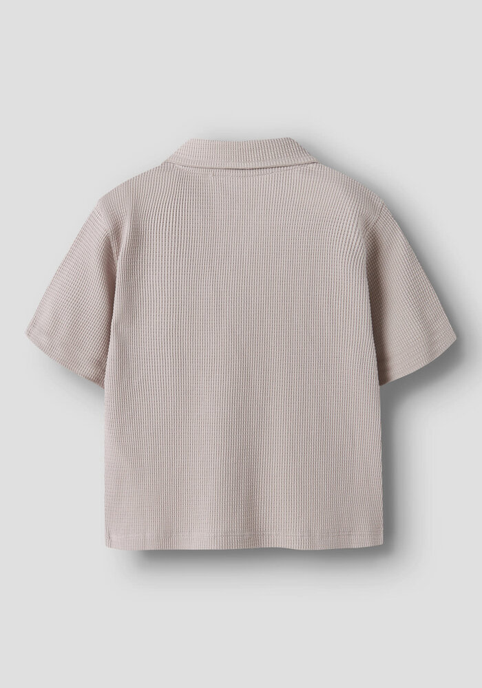 name it NMMHARVE SS NREG SHIRT Chateau Gray