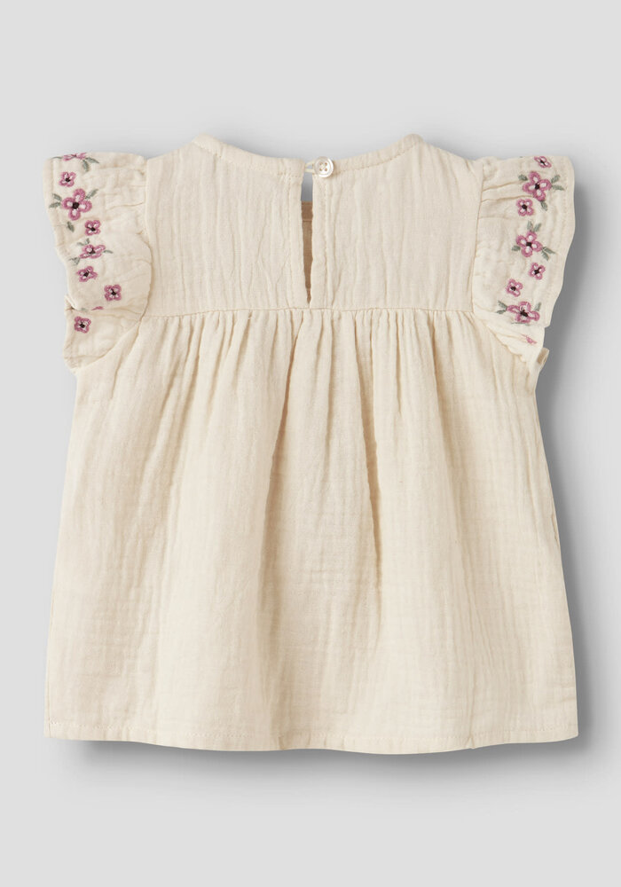 name it NBFHIMMAS SS TUNIC Almond Milk