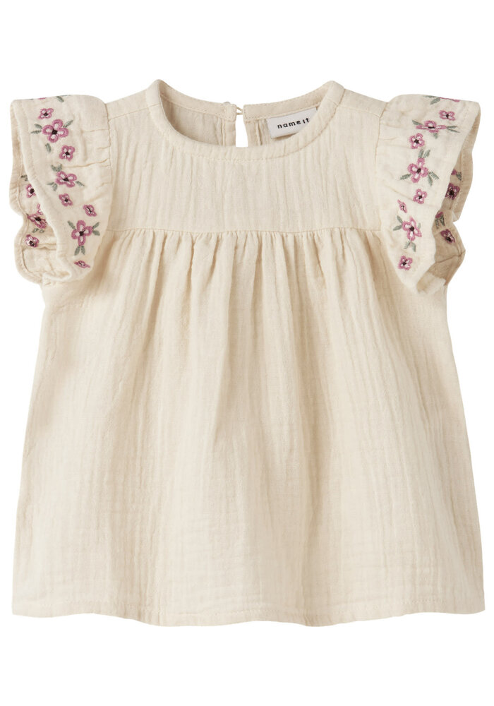 name it NBFHIMMAS SS TUNIC Almond Milk