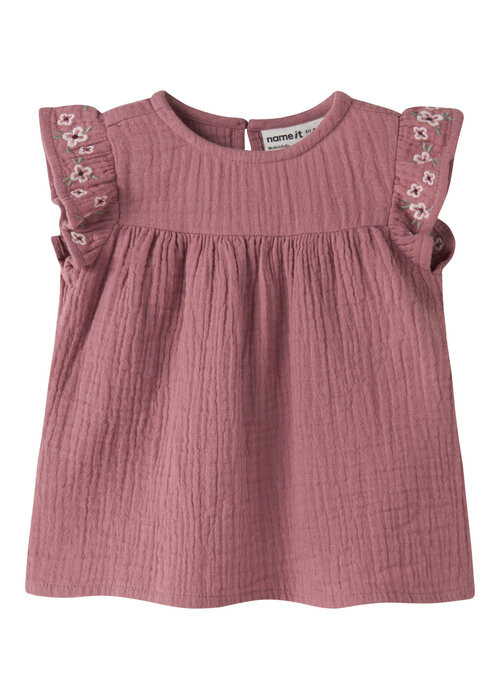 Name it name it NBFHIMMAS SS TUNIC Mesa Rose
