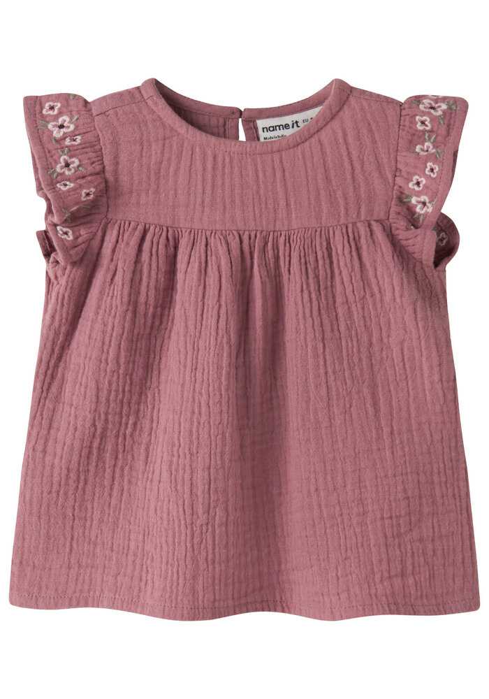 name it NBFHIMMAS SS TUNIC Mesa Rose