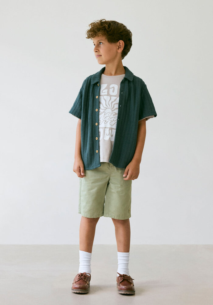 name it NKMJOVE SS NREG SHIRT Garden Topiary