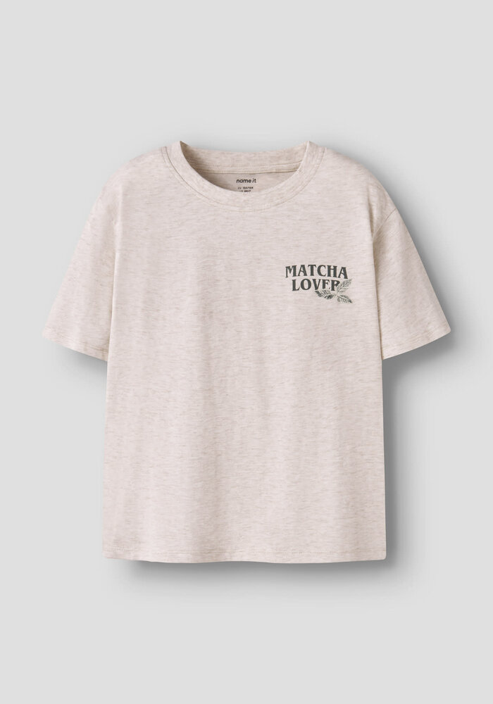 name it NKFJOLIZA SS NREG TOP BOX Peyote Melange