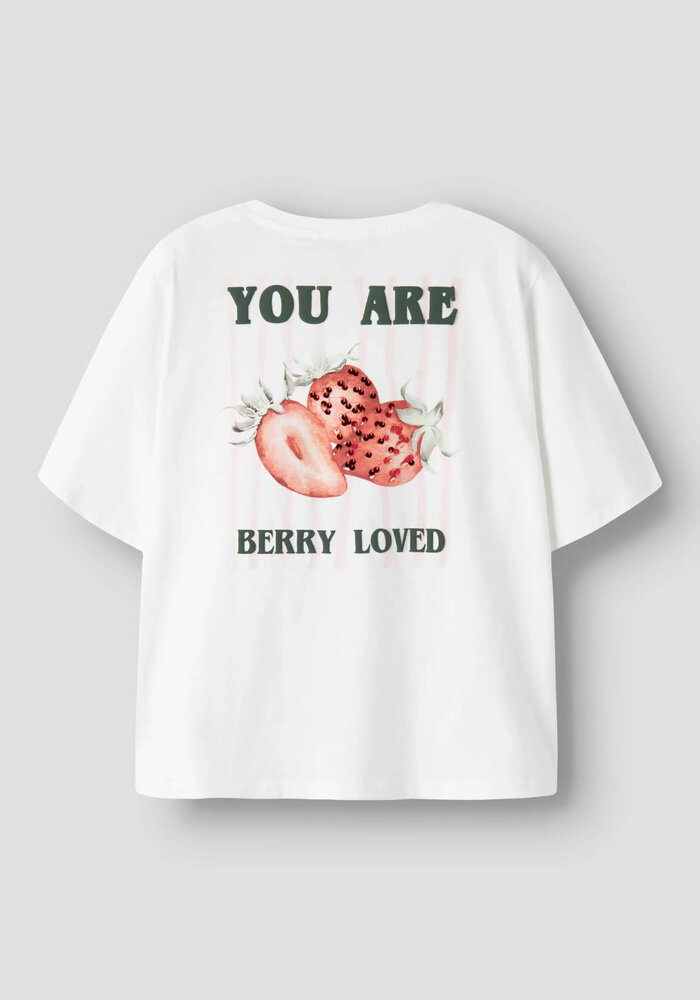 name it NKFJOLIZA SS NREG TOP BOX Bright White