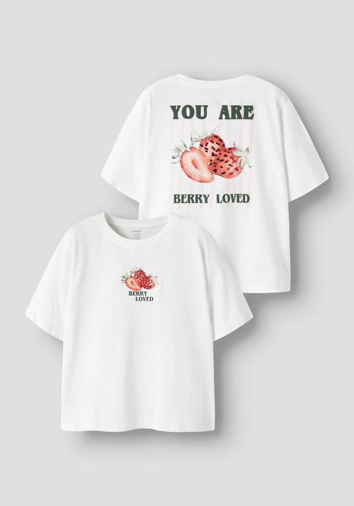 name it NKFJOLIZA SS NREG TOP BOX Bright White