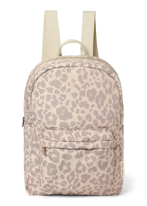 Studio Noos Studio Noos Tonal Leopard Puffy Midi Backpack