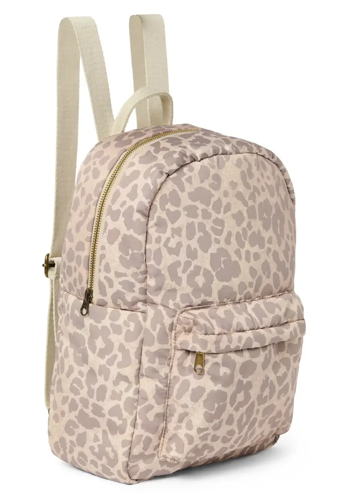 Studio Noos Tonal Leopard Puffy Midi Backpack