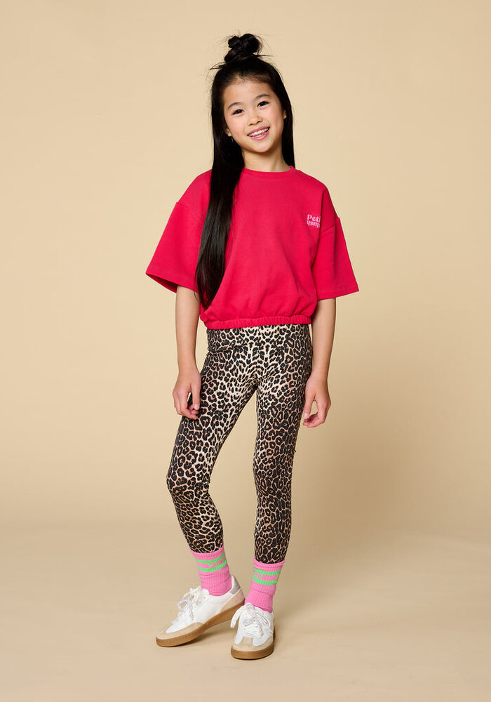 Petit Blush Lola Legging | Leopard AOP