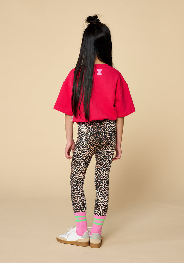 Petit Blush Lola Legging | Leopard AOP