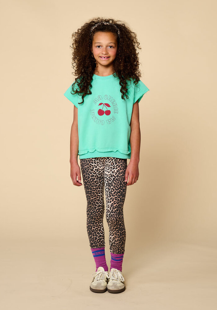 Petit Blush Lola Legging | Leopard AOP