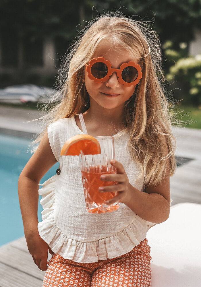 Your Wishes Tetra | Ruffle Vest Antique White