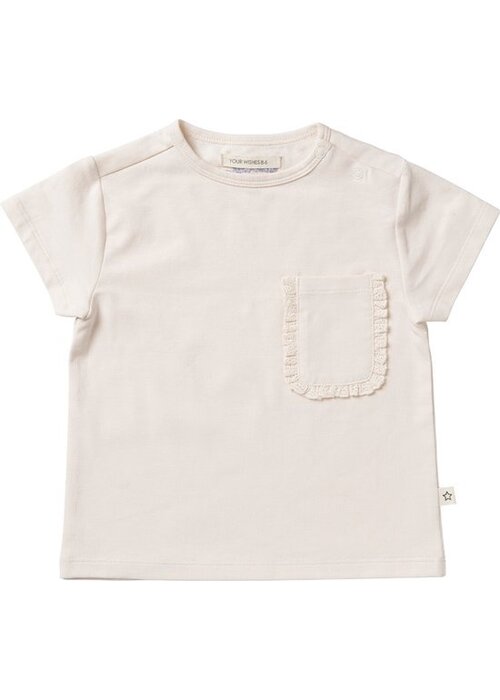 Your Wishes Your Wishes Solid | Pocket Shirt Ecru