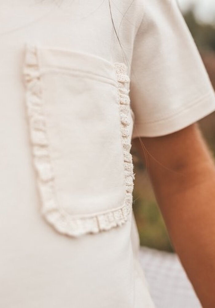 Your Wishes Solid | Pocket Shirt Ecru