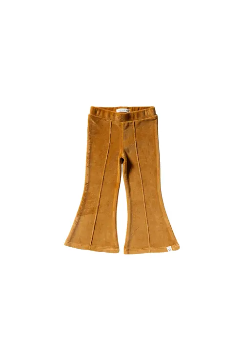 Your Wishes Your Wishes Velvet Jersey | Flared Legging Bone Brown