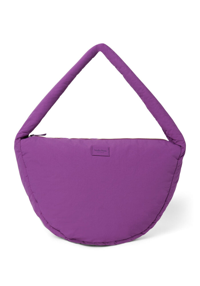 Studio Noos Puffy Crossbody Bag Purple Textured