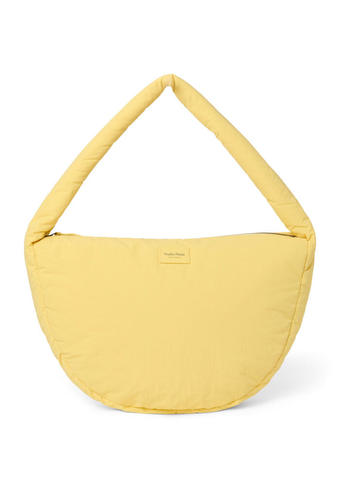 Studio Noos Puffy Crossbody Bag Butter Yellow Textured