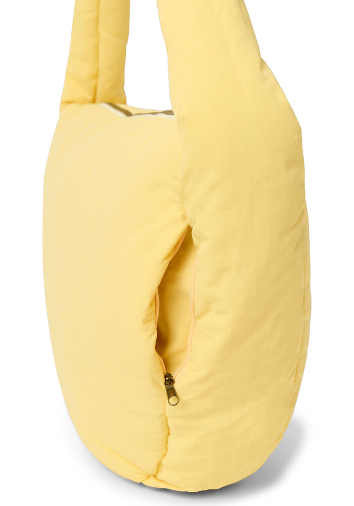 Studio Noos Puffy Crossbody Bag Butter Yellow Textured