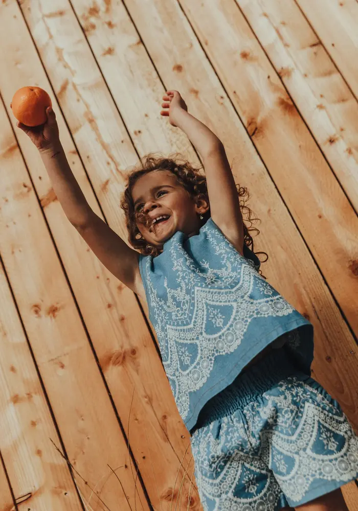 Baje Studio Maia Blue denim