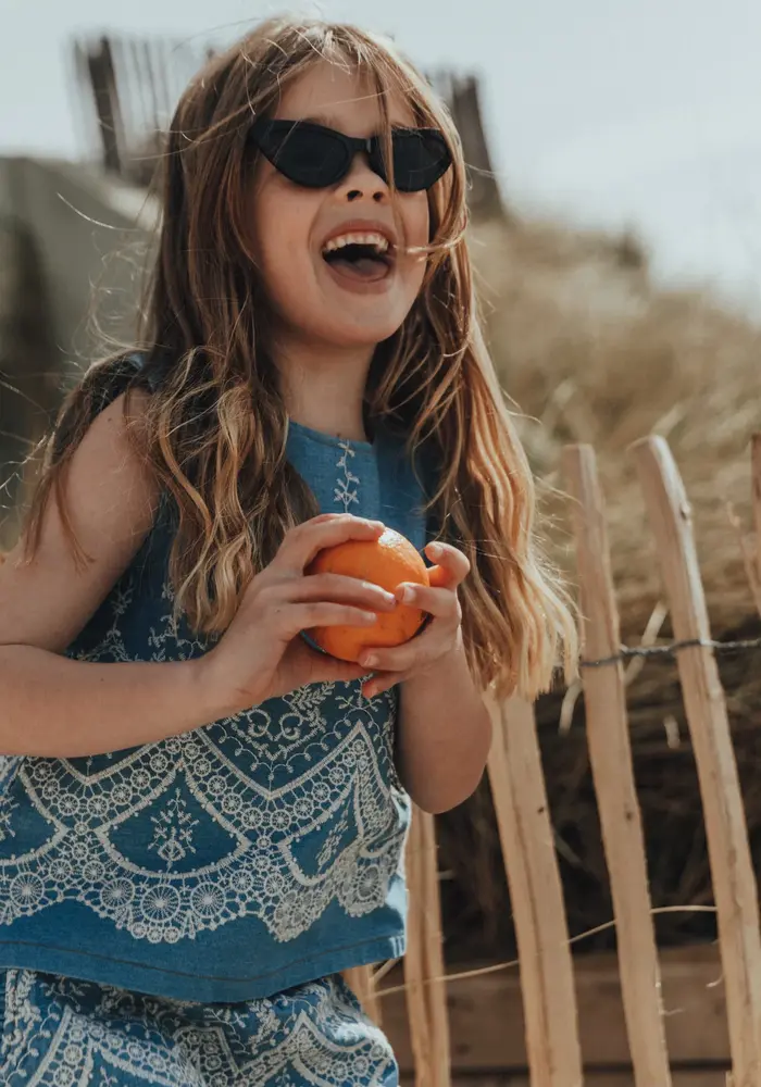 Baje Studio Maia Blue denim