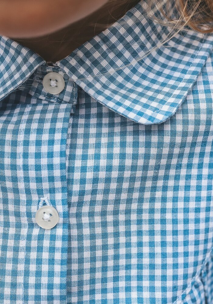 Your Wishes Vichy Blue | Shirt Allure