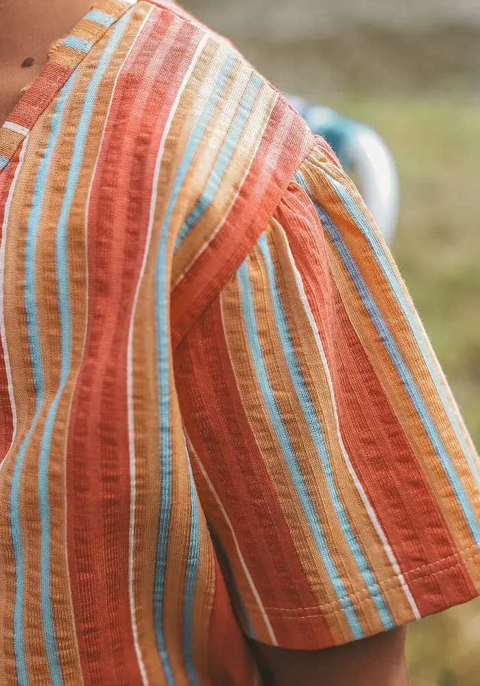 Your Wishes Estate Stripe | Summer Top Multicolor