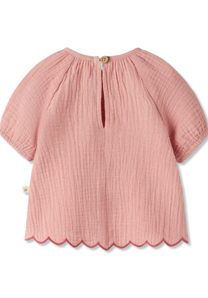 Lil' Atelier NBFHIBA SS LOOSE TOP LIL Rose Tan