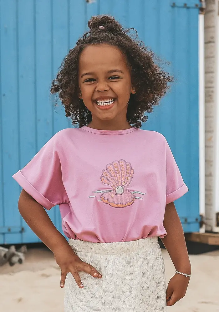 Your Wishes Single Jersey | Wide Tee Orchid Haze