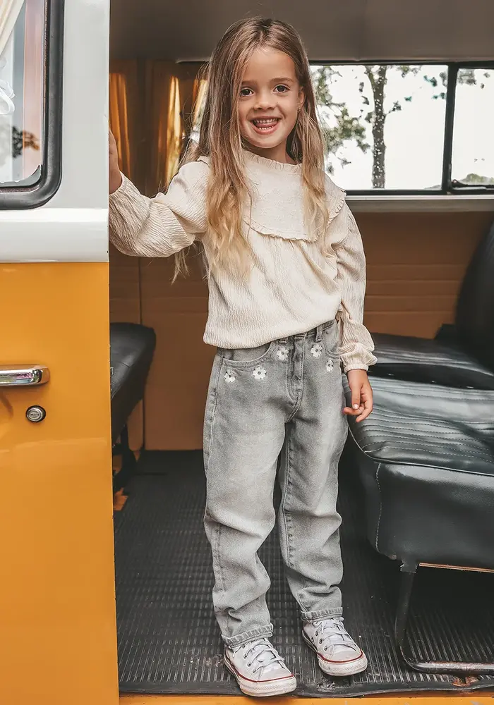 Your Wishes Wavy | Romance Longsleeve White Swan