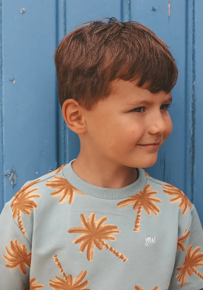 Your Wishes Palms | Oversized Tee Ocean